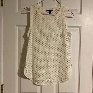 White Banana Republic tank top
